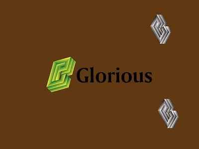 Glorious, G Letter logo a typography abstract agency logo branding business design gradient illustration logo ui unique g logo