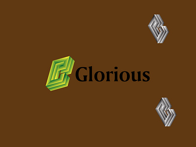 Glorious, G Letter logo a typography abstract agency logo branding business design gradient illustration logo ui unique g logo