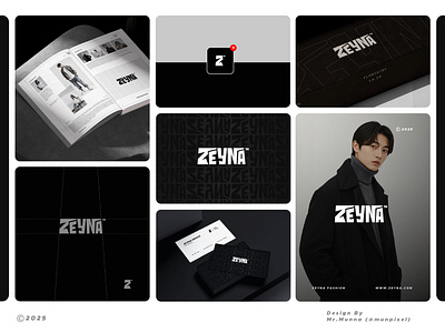 Zeyna-Fashion Clothing Logo & Branding Design animation brand identity branding clothing clothing brand clothing logo fashion brand fashion logo graphic design logo logo design minimal logo modern logo mr.munna munpixel ui visual identidy wordmark logo zeyna brandign