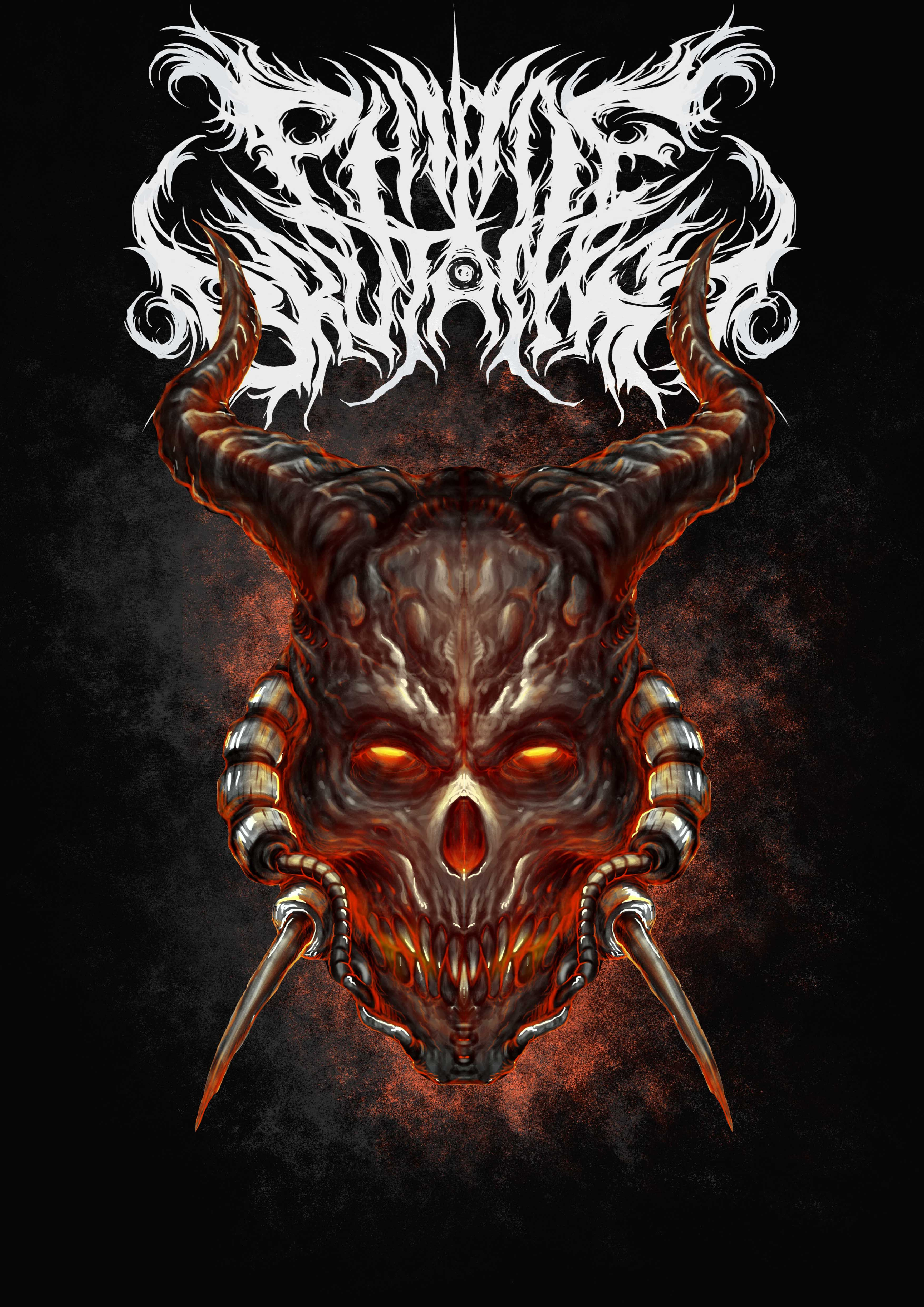 Example of Brutal Skull & Demon Artwork