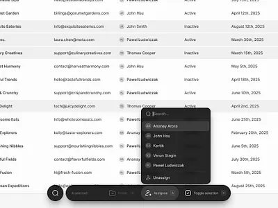 Floating Bar action bar app bar dropdown navigation popover ui