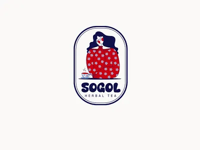 SOGOL Tea graphic design logo