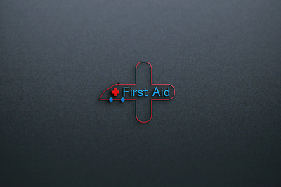 first aid logo branding firstaid logo graphic design logo design loog medical logo