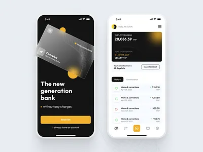 Philippines.Bank 3d app application bank banking card finance form glass glassmorphism loan luxury mobile modern pay payment philippines phone ui ux