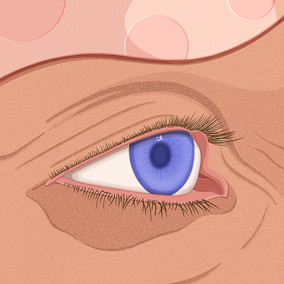 Eyes On Me cartel design digitalart editorial editorialillustration graphicdesign illustration musiccover poster shapes singlecover