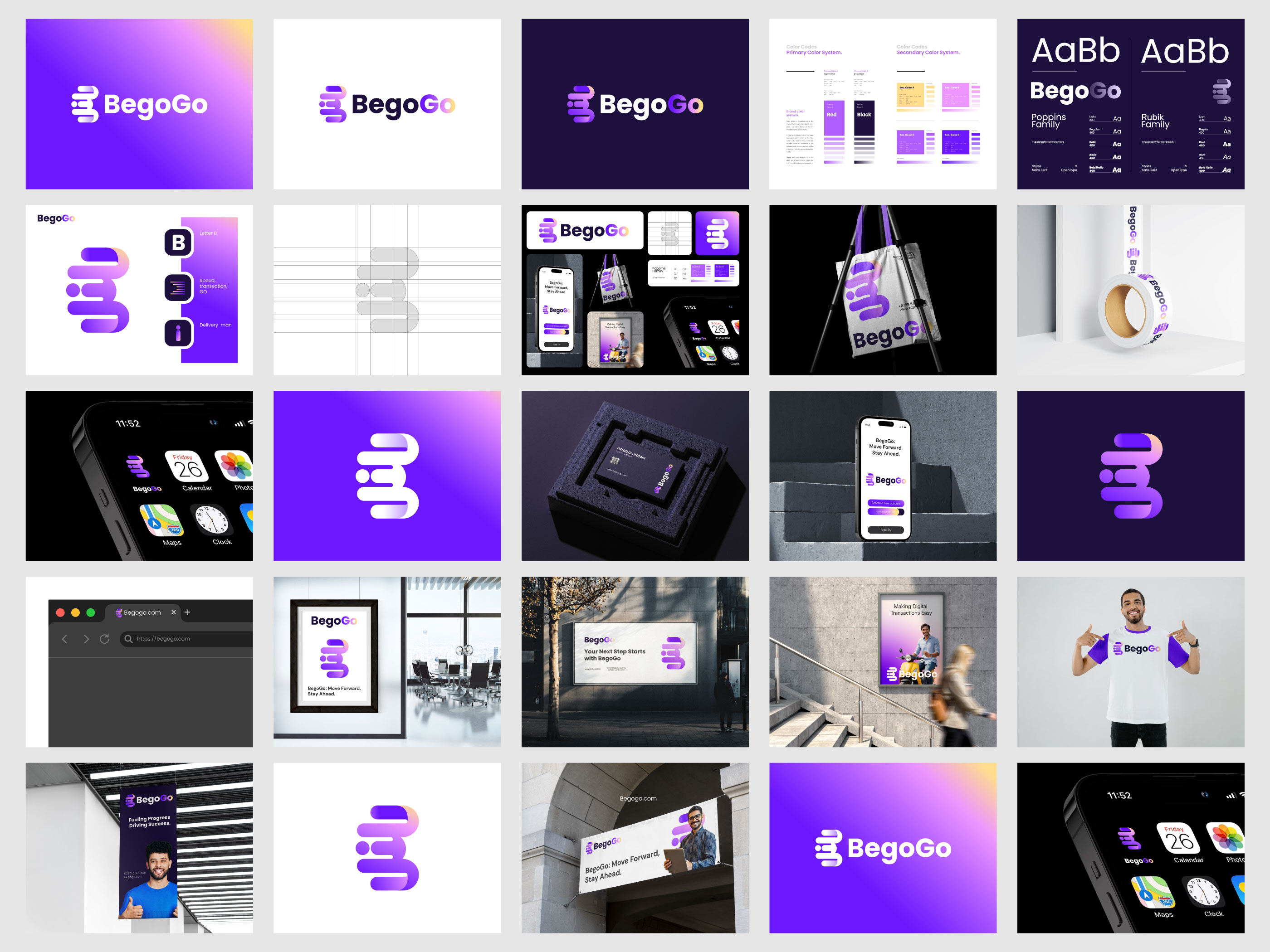 Example of Premium Logo & Brand Identity Design