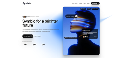 No-profit Design graphic design ui
