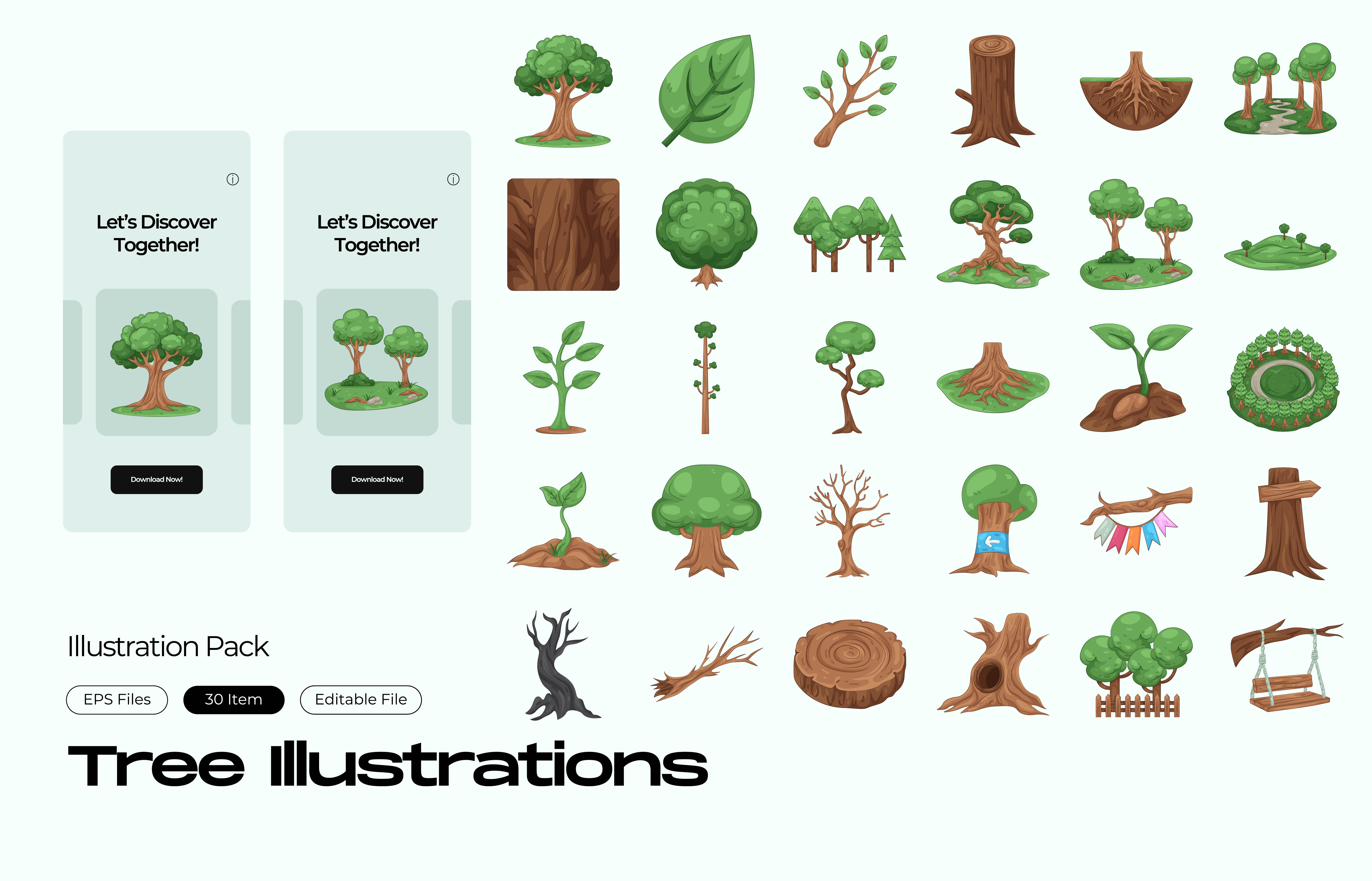 Tree Illustration Project botanical