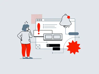 CMS Project branding character clean design ebook figma graphic design illustration marketing simple vector