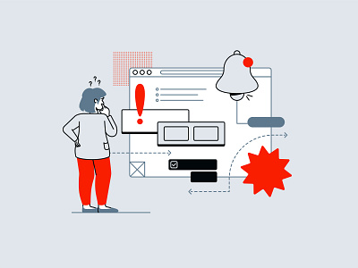 CMS Project branding character clean design ebook figma graphic design illustration marketing simple vector