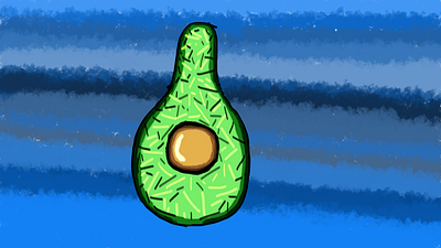 avocado avocado clipstudiopaint csp digitalart digitalillustration foodart fruit illustration stillife