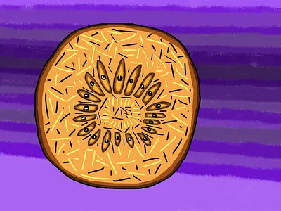 persimmon clipstudiopaint csp digitalart digitalillustration foodart fruit illustration persimmon stillife