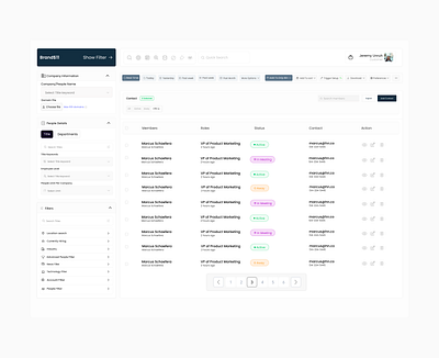 Clean UI/UX Leads dashboard design ai app design artificial intelligence clean ui dashboard fintech healthtech innovation mobile app mobile dashboard product design responsive design trending design ui user interface ux
