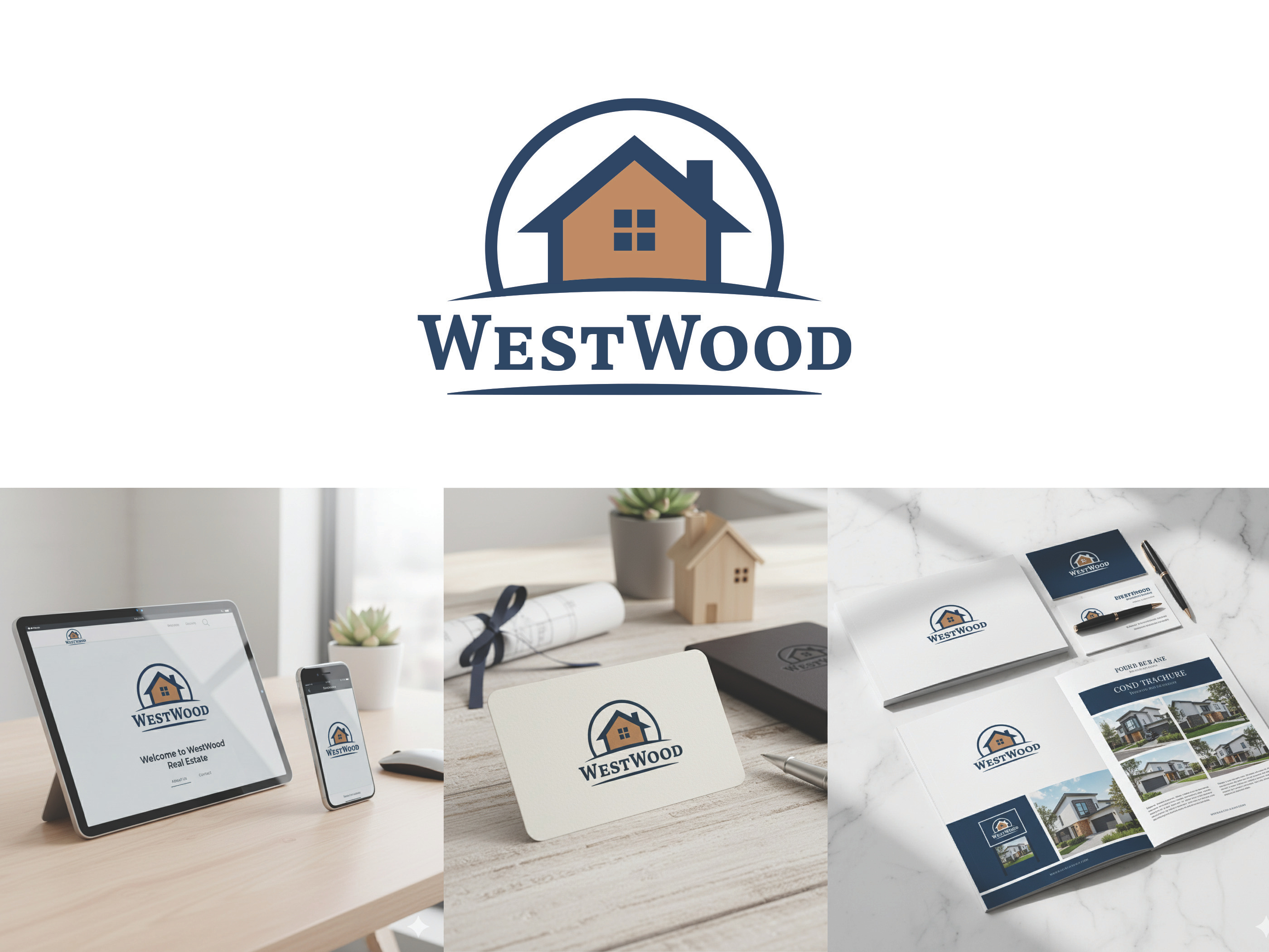 WestWood Real Estate Logo brand brandidentity branding businesslogo design estatelogo graphic design home homelogo illustration letterlogo logo mijan realestate realestatelogo ui vector westwood westwoodrealestate