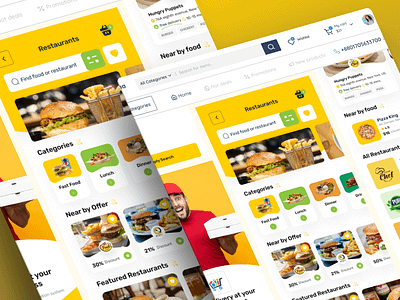 Neil Usha Grocery – Modern Grocery Website Design branding design graphic design illustration logo typography ui uiux ux vector