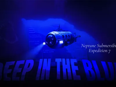Deep In The Blue | Atmospheric Horror Documentary Thumbnail atmospheric thumbnail cinematic concept art deep sea design documentary graphic design horror horror thumbnail internet mystery minimalist nexpo ocean scary subnautica suspense thalassophobia thumbnail thumbnail design youtube youtube thumbnail