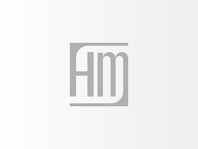 Letter HM Logo Design brand branding design h h logo hm icon hm logo hm rectangle identity initial hm letter hm logo logo collection logo maker logo service logomark m m logo mh logo