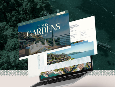 Multi-page website for a premium real estate project apartment website digital design interactive design landing page luxury real estate minimal design modern web design premium design property website real estate residential complex ui design web design
