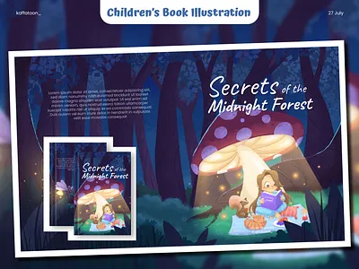 Under the Mushroom Light amazon kdp whimsical