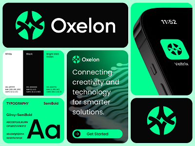 Oxelon Logo Branding abstract logo brand identity branding circle logo crypto logo design fintech logo futuristic logo geometric logo innovative logo logo minimalist logo modern logo symbolic logo tech startup logo visual identity