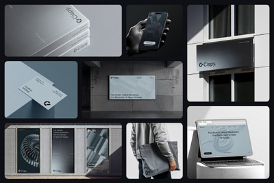 Cispy visual identity, logo design, tech logo brand design brand identity brand logo brand strategy branding design innovation letter c lettermark logo logo design logotype modern logo saas software startup tech techno technology visual identity