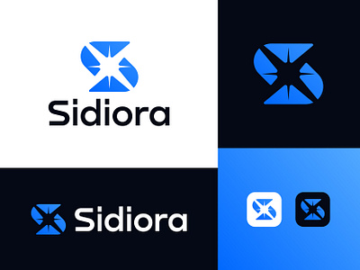 Sidiora S Lettermark Logo for Crypto, Web3 & SaaS Brands aerospace logo ai logo blockchain logo branding crypto logo defi logo futuristic logo galaxy logo lettermark logo logo logo design logo designer modern logo s logo saas logo shining star logo startup identity tech startup web3 logo