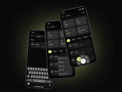 Cloud file management app app ccloud file cloud cloud file management app design interface ios mobile app oufile product product design simple ui ui design ux uxdesign