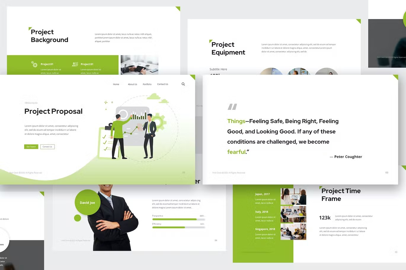 Example of Project Proposal Pitch Deck Keynote
