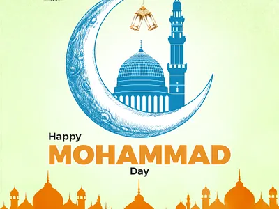 mohammad day graphic design mohammad day social media post