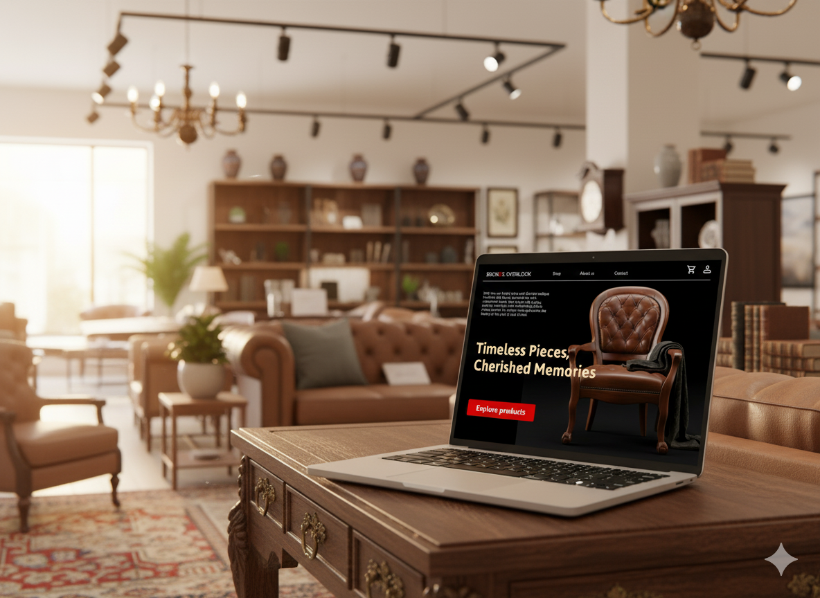 Modern Furniture Website - About & Product Page UI design hire landingpage trending ui website