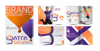 YatraBhai - High on Excitement abstract brand identity design branding color pallette concept design graphic design illustration logo mockups tickets travel typography vector visualization
