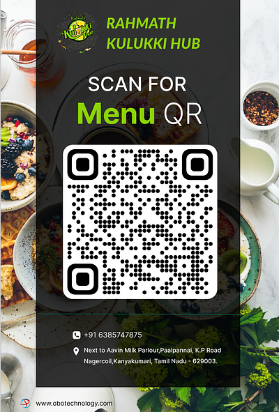 Digital Scanning System for Hotel & Restaurants 3d branding graphic design