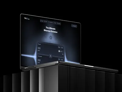 TAO.bot - Next-Gen AI Blockchain UI Design blockchain blockchain landing page crypto landing page cryptocurrency defi defi landing page finance investment landing page web web app web design web3 web3 landing page website design