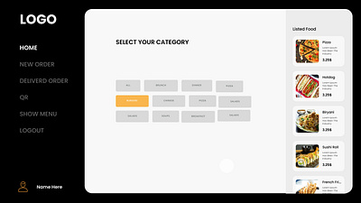 Dashboard for hotels 3d animation graphic design ui