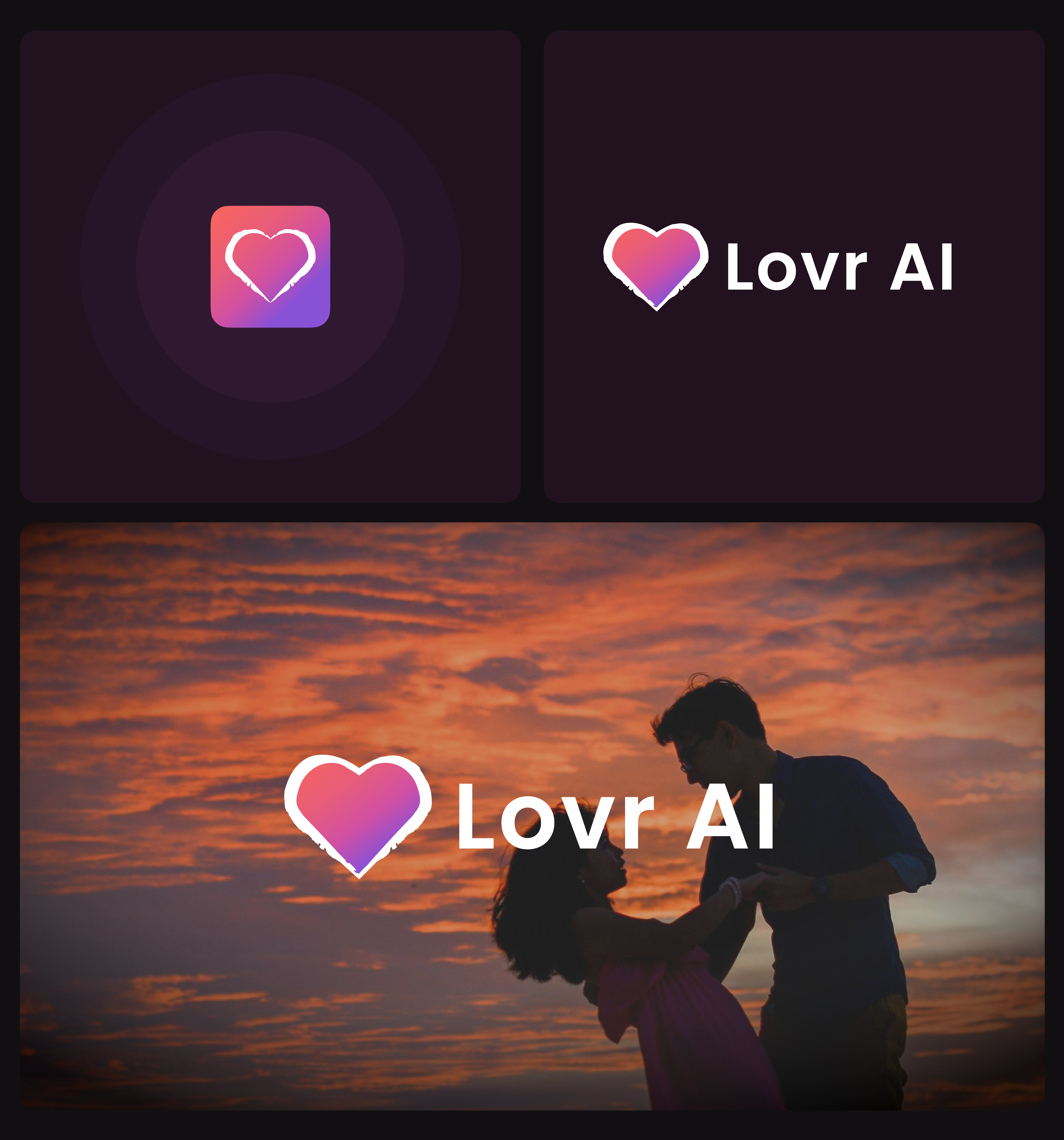 ✨ Lovr AI – Mobile App Branding & UI ✨ dribbble vtn vtndesign