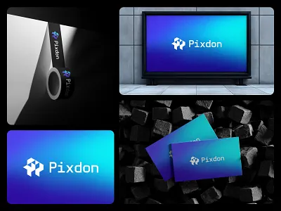 Pixdon Logo Design app brand identity branding business logo creative logo flat logo logo logos logotype minimal logo sajen vect visual