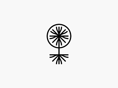 Sunroots logo natural nature roots sun tree