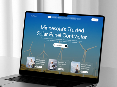 Solar Energy Landing Page landing page landing page design renewable energy landing page saas shasanko das solar energy solar energy landing page solar energy website solar landing page solar panel solar power solar system sustainable energy landing page ui ui design uiux designer ux web design web designer website