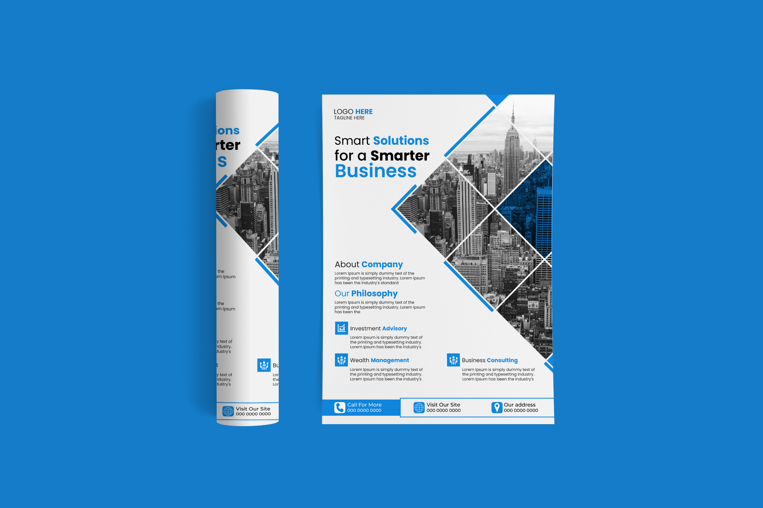 professional modern corporate flyer design professional brochure layout