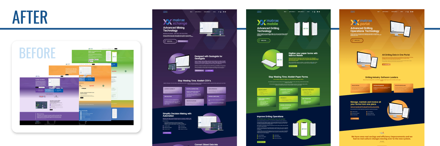 Example of Custom Brand & Website Design