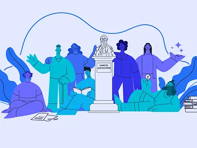 University of Manchester design illustration vector