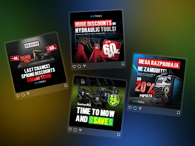 IPOTOOLS - Social Media/Ad Design ads brand branding design graphic design illustration minimalist motion graphics promotional social media