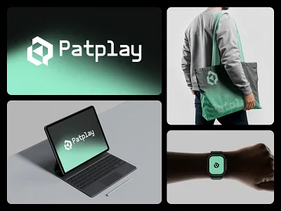 Patplay Logo Concept app logo brand identity branding business logo clean logo creative logo designer flat logo logo logo design logos minimal logo modern logo saas sajen vect