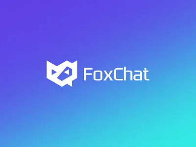 Foxchat Logo Concept app app icon brand identity branding business logo chat chatbot creative logo flat logo logo minimal logo modern sajen vect