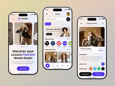 Fashion Mobile App Ui Design app design app interfaces e commerce app ecommerce ecommerce app fashion app mobile app mobile app design mobile app ui mobile ui modern app ui online shopping online store product shopping app ui ui design ui ux ux
