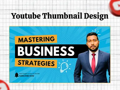 Youtube Thumbnail Design 3d branding canva creative design design facebook poster graphic design illustration motion graphics ui