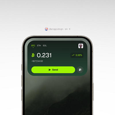 Track Your Crypto Balance appdesign cryptodesign cryptowallet designinspiration fintechdesign interfacedesign mobileappdesign productdesign uidesign uiuxdesign uxdesign