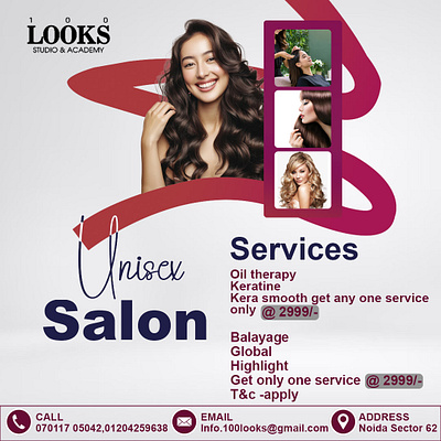 beauty salon poster design beauty salon poster design
