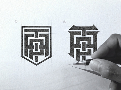 TAP Monogram Concept 3d animation branding clothing design display font graphic design hand lettering handmade type illustration lettering logo logo type monogram motion graphics tipografi typeface typography ui