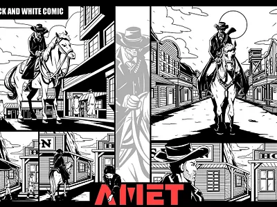 NOIR comic comission